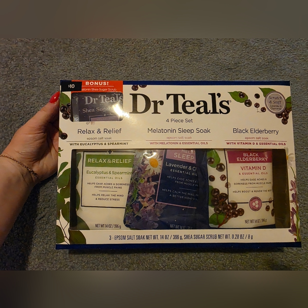Dr Teals Bath Soak Set
